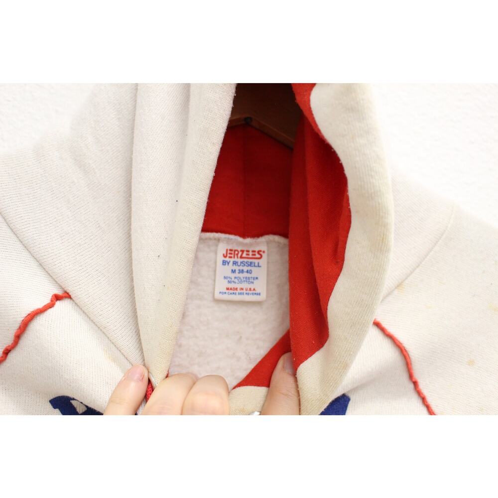 Vintage Green Bay Yacht Club Hooded Sweatshirt Medium - Picture 5 of 9